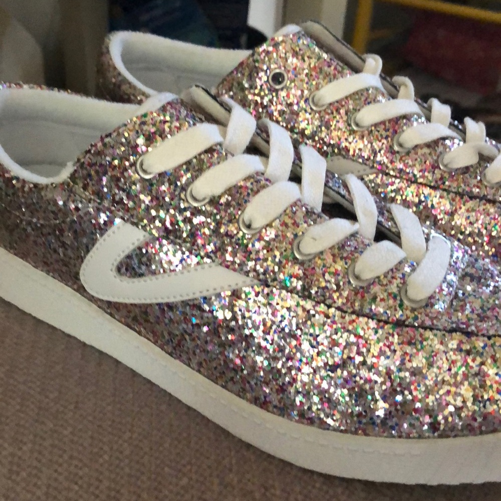 Madewell Tretorn Glitter Sneakers